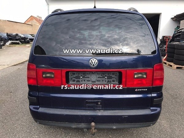 VW SHARAN 2 1,9 TDI 2004 4X4 NÁHRADNÍ DÍLY B5N - 66