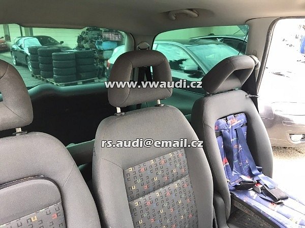 VW SHARAN 2 1,9 TDI 2004 4X4 NÁHRADNÍ DÍLY B5N - 87