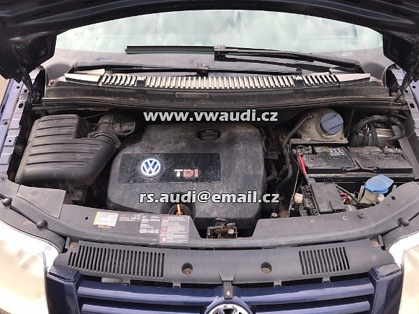 VW SHARAN 2 1,9 TDI 2004 4X4 NÁHRADNÍ DÍLY B5N - 42