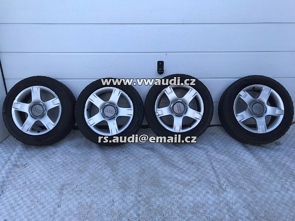 4Z7 601 025 B 4X  Audi A6 4B C5 Allroad 4Z7601025B 6.5JxT6H2 ET16 zimní kolo 16&quot; - 2