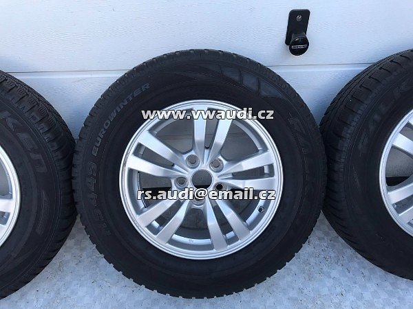 J16X6.5J  Mitsubishi ASX 2010-2016 4 x 16 palcová litá kola s pneumatikami j16 x6.5j 215/70r16 - 28