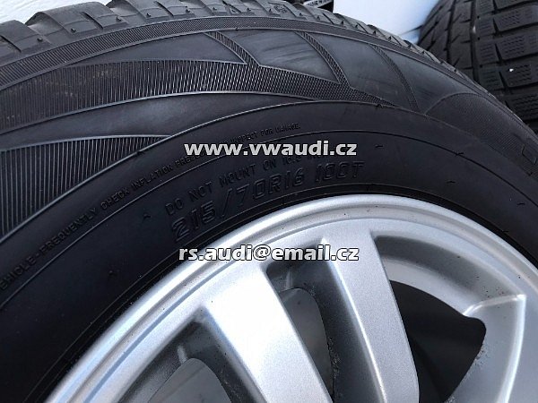 J16X6.5J  Mitsubishi ASX 2010-2016 4 x 16 palcová litá kola s pneumatikami j16 x6.5j 215/70r16 - 21