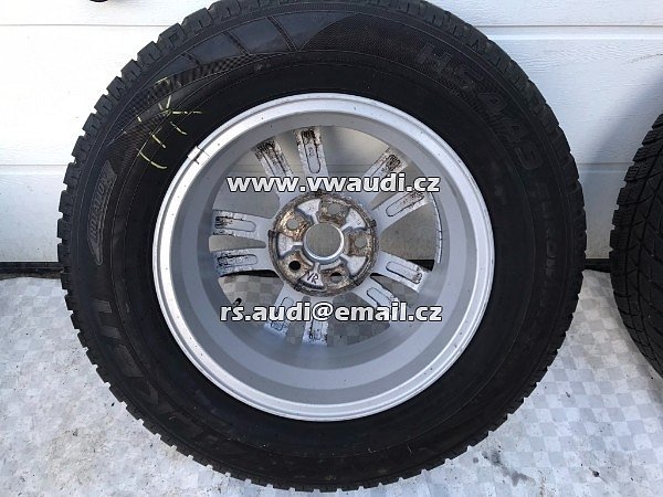 J16X6.5J  Mitsubishi ASX 2010-2016 4 x 16 palcová litá kola s pneumatikami j16 x6.5j 215/70r16 - 5