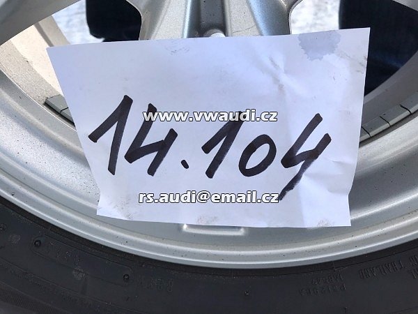 J16X6.5J  Mitsubishi ASX 2010-2016 4 x 16 palcová litá kola s pneumatikami j16 x6.5j 215/70r16 - 3