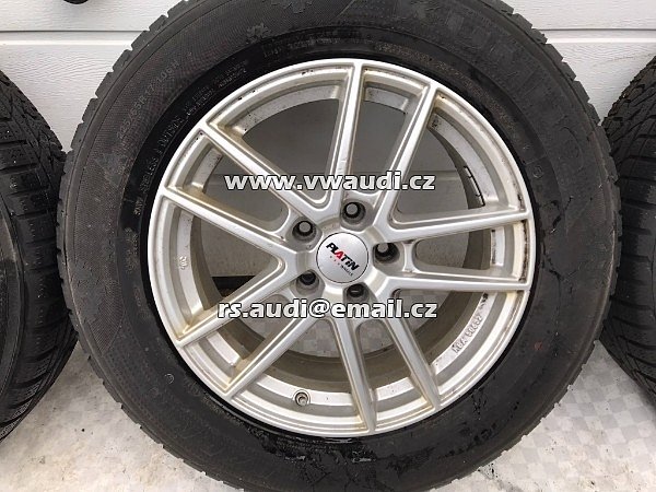 Mitsubishi ASX 2010-2016 4 x 17 palcová litá kola s pneumatikami 225 65 R17 - 24