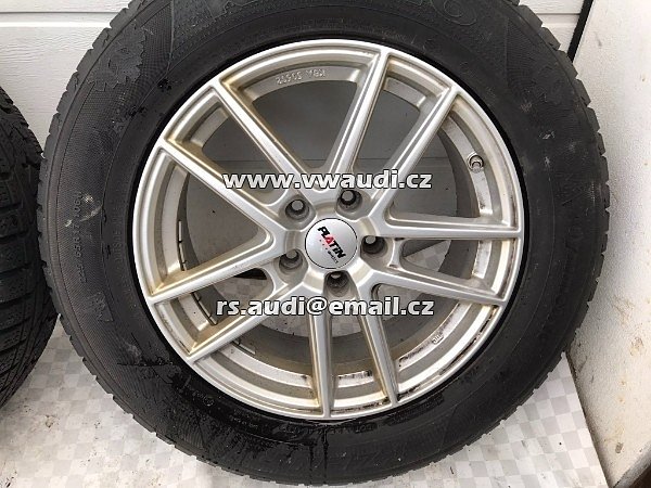 Mitsubishi ASX 2010-2016 4 x 17 palcová litá kola s pneumatikami 225 65 R17 - 25