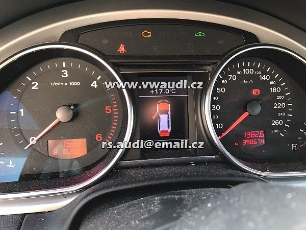 Orig. Audi Q7 4L rychloměr sdružený sdružený přístroj 4L0 - 2