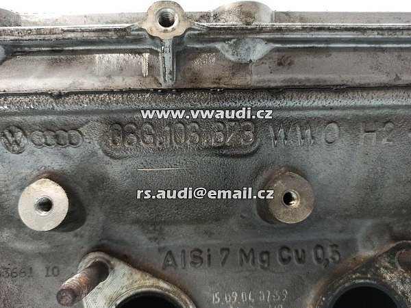 03G 103 373 G Hlava válců Audi VW AUDI SEAT 2.0 TDI AZV BKD BKP BMA BMN BRE BLB BRF - 7