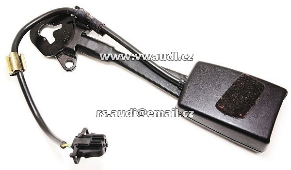 8E0 857 756 ZÁMEK bezpečnostního pásu Audi A6 C6 4F2 4F5 přední pravý 8E0857756Q 01C - 2