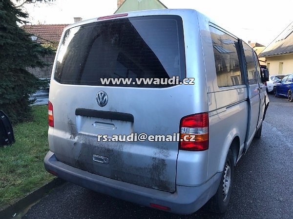 VW Transporter T5 2,5 TDI SYNCRO 4X4 long   haldex 02W525554C 02W525554D diferencial zaní nápravy - 7