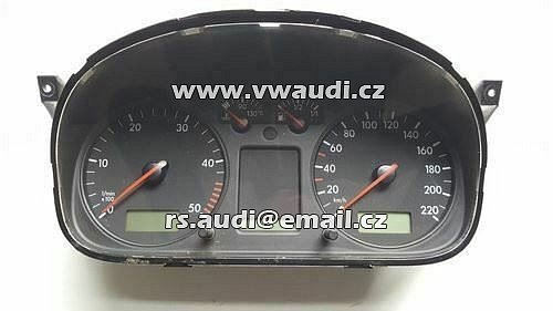 7D0 920 801 C VW T4 transp. multivan rychloměr přístrojová deska Rychloměr  - 3