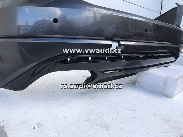 760 807 421 A zadní nárazník černý  PDC VW Touareg CR7 2018 - 19