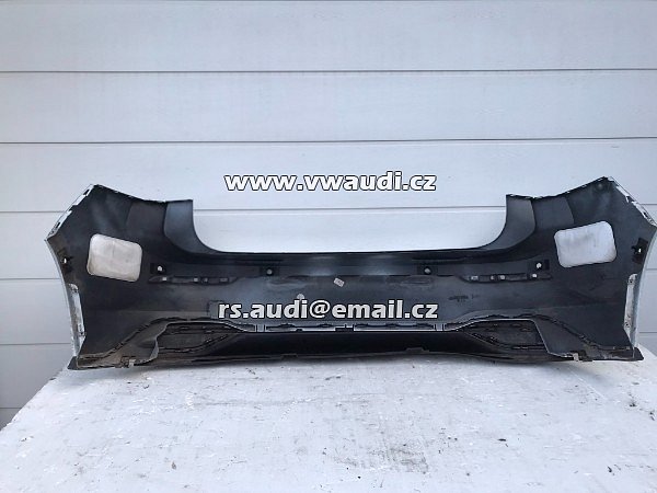 5H6 807 421  Nárazník zadní VW Golf 8 VIII BÍLÁ barva chrom PDC 6X  +SPOILER 5H6 807 568F - 2