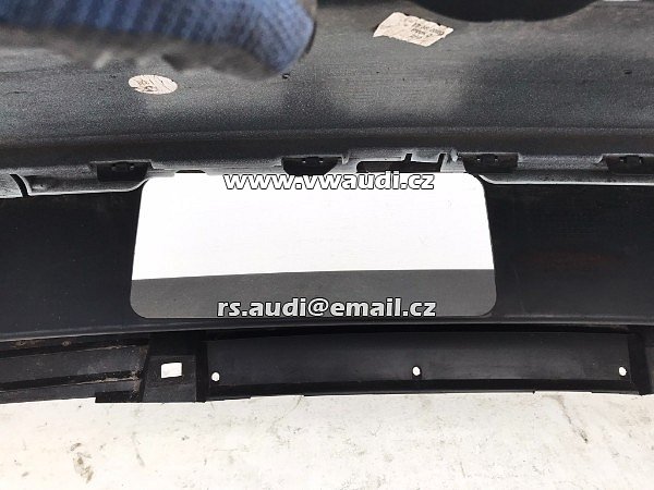 5H6 807 421  Nárazník zadní VW Golf 8 VIII BÍLÁ barva chrom PDC 6X  +SPOILER 5H6 807 568F - 10