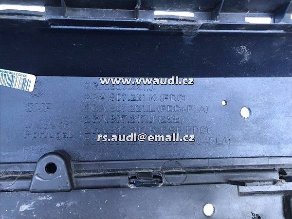 2GA 807 217 J OEM Přední nárazník VW T-ROC 2GA R-Line 2GA807217J LA5W - 8