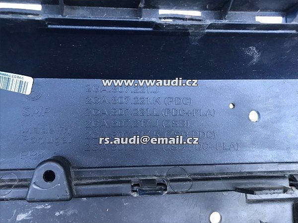 2GA 807 217 J OEM Přední nárazník VW T-ROC 2GA R-Line 2GA807217J LA5W - 7