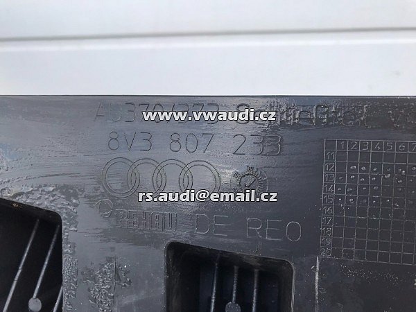 8V3 807 437 DE Audi A3 8V MK3 FACELIFT 17-19 PŘEDNÍ NÁRAZNÍK PDC ORIGINÁ 8V3 - 4