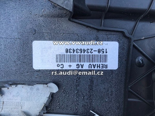 Nárazník přední PDC   Audi A3 8V 8V3 Facelift 2016 -2019 Original 8V3 807 437 AF BÍLÁ - 10