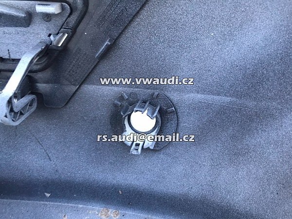 8W0 807 437  Nárazník přední PDC + SRA ostřik světel BÍLÁ barva  Audi A4 8W B9 od 2016 Přední nárazník  - 10