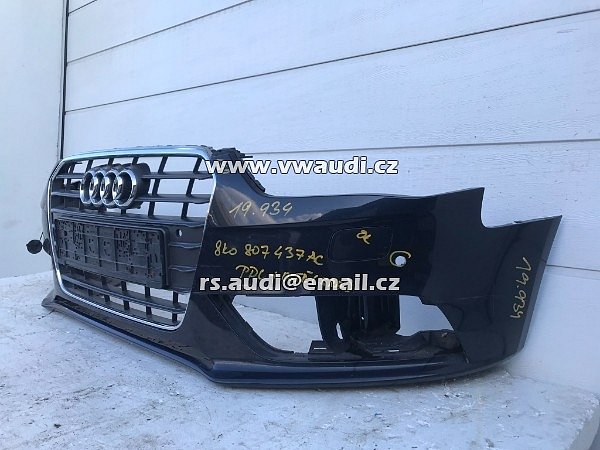 8K0 807 437 AC AUDI A4 B8 8K FACELIFT 2012-2015 přední nárazník - 22