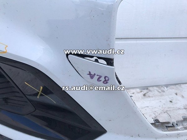 krytka tažné OKO  82A 807 241B Audi A1 (II) 82A S-LINE z roku 2018-2020 přední nárazník - 2