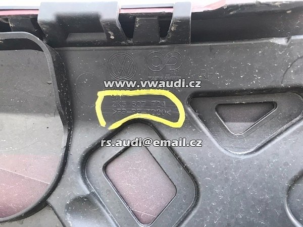 2K5 807 221 K přední nárazník PDC 6x  VW Caddy 2K 2K5 Facelift od 2015 Přední nárazník  - 10
