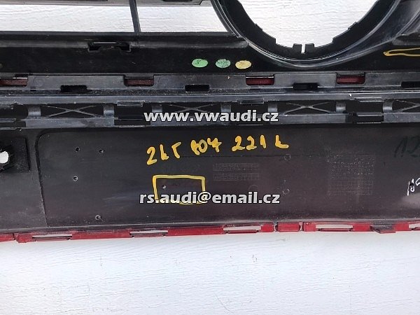 2K5 807 221 K přední nárazník PDC 6x  VW Caddy 2K 2K5 Facelift od 2015 Přední nárazník  - 9