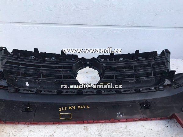 2K5 807 221 K přední nárazník PDC 6x  VW Caddy 2K 2K5 Facelift od 2015 Přední nárazník  - 6