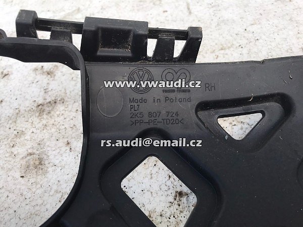 Vyztuha nárazníku bočnice levá 2K5 807 723 pravá 2K5 807 724 - 6