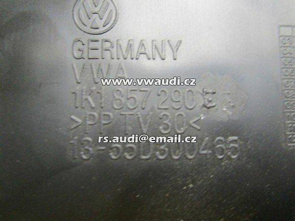 1K1 857 290  Úložný prostor odkládací přihrádky 1K1857290 VW GOLF V 5 (1K1) 1.9 TDI - 2