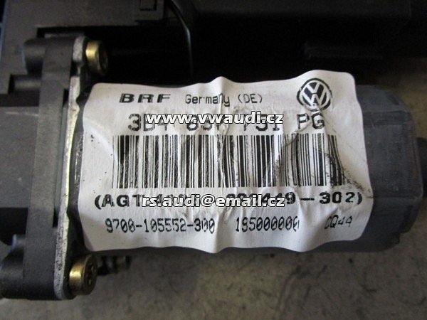 3B4 837 751 PG  Motor ovládání okna přední levý VW Passat 3B 3BG ovládání okna - 2