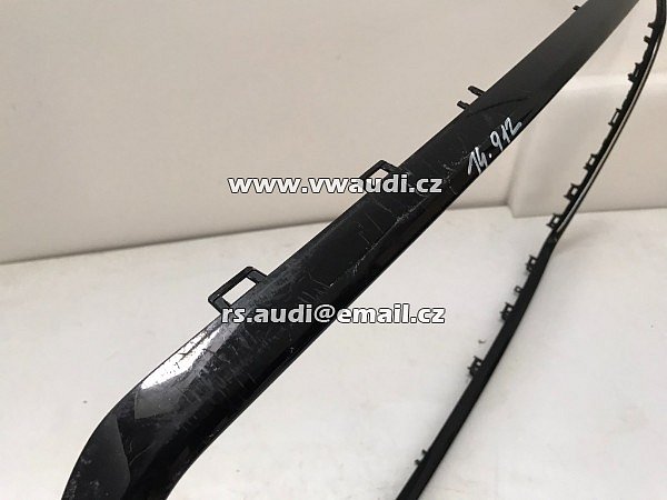 4G0 807 715 C  Audi A6 4G C7 Rám přední masky - 4G0807715Cgru černý LAK - 3