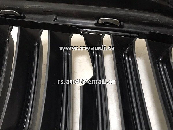 565 853 653 OEM maska ŠKODA Kodiaq 565 Laurin&amp;Klement 565853653  chrom rámeček ! maska prasklá - 13