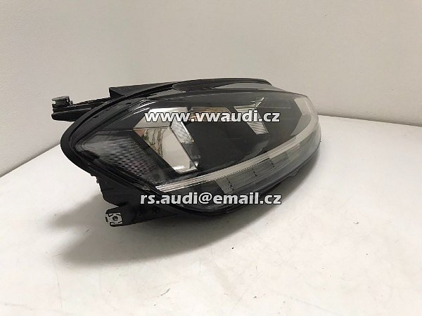 Přední světlo pravý Halogen + VW Golf 7 2017-2020 - 7