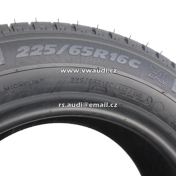 225/65 R16C  4 x MICHELIN 225/65 R16C 112/110R letní pneumatiky Agilis DOT 2022 Nové - 6