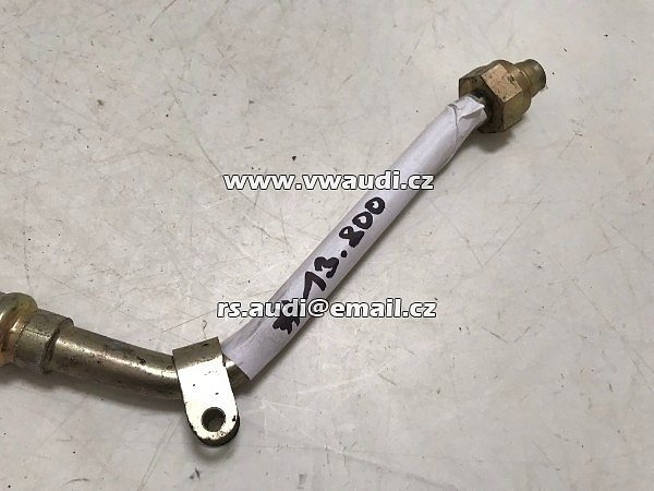 068 145 736 A Zpětné vedení oleje Golf Mk2 TD JR K24 velké turbodmychadlo - 5
