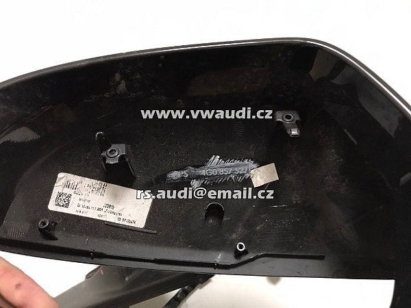 4G1 857 409 AA  vnější zrcátko Audi A6 4G levé sklopné 2011-2014  - 14