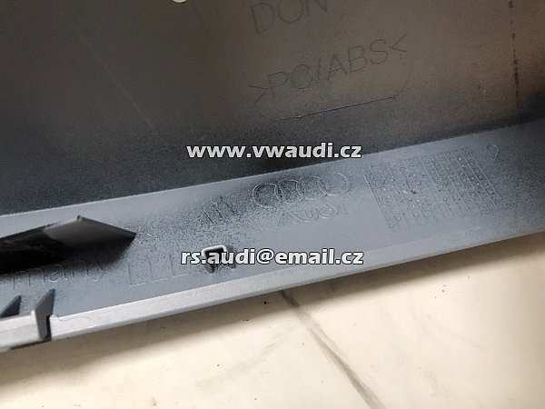 Originální vnější zrcátko Kryt lakovací část Audi A6 A7 A8 2022  - 9