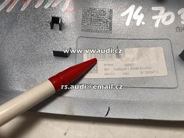 3C8 857 538  kryt zpětného zrcátka pro lak Passat 3C B7 2011  - 5