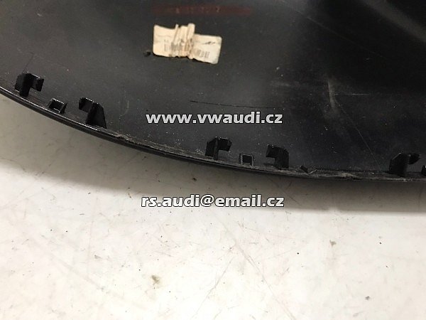 7E1 857 527 G .7E1857527G C9X Lesklý černý kryt zrcátka vlevo pro VW TRANSPORTER 6 T6  - 6