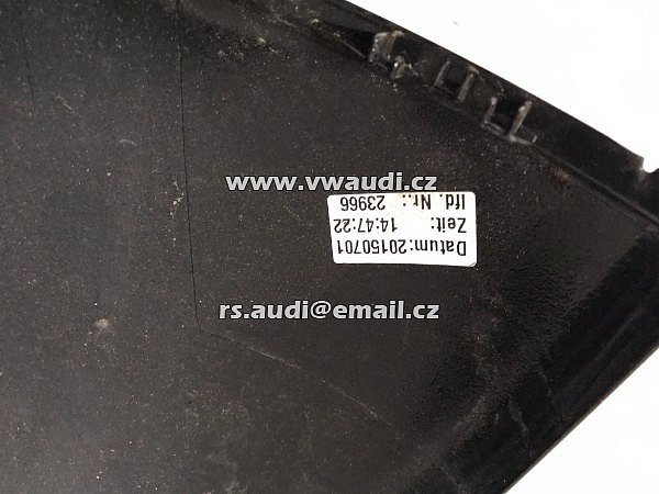 7E1 857 527 G .7E1857527G C9X Lesklý černý kryt zrcátka vlevo pro VW TRANSPORTER 6 T6  - 10