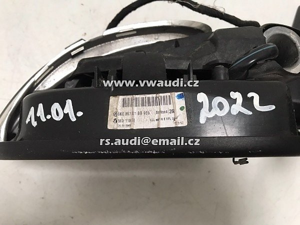 5K0 857 501BB 9B9  olf 6 VI Gti Řidič Pohled zleva Vnější zrcátko Černá CXPCQ - 4