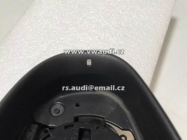 5K0 857 501BB 9B9  olf 6 VI Gti Řidič Pohled zleva Vnější zrcátko Černá CXPCQ - 15