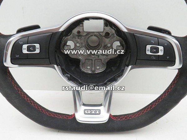 5G0 419 091 HA VW Alcantara Gti multifunkční volant VW Golf 7 5G AU VII - 4