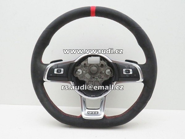 5G0 419 091 HA VW Alcantara Gti multifunkční volant VW Golf 7 5G AU VII - 5