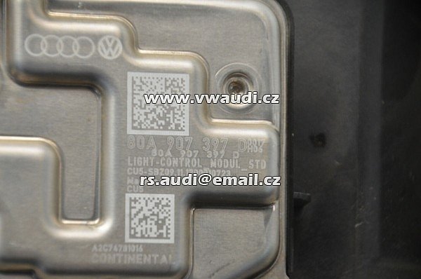 80A 907 397 B Audi Q5 A8 LED Přední světlomet DRL Control Balast Module  Trafo - 2