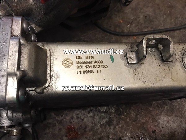 03L 131 512 DQ chladič EGR VW Audi Škoda EGR  - 2