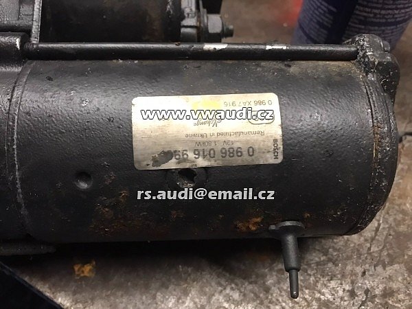 0986XA916 BOSCH STARTER T4 2,5 tdi ACV 102 PS 74KW - 2