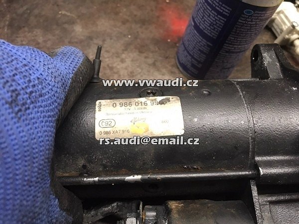 0986XA916 BOSCH STARTER T4 2,5 tdi ACV 102 PS 74KW - 3