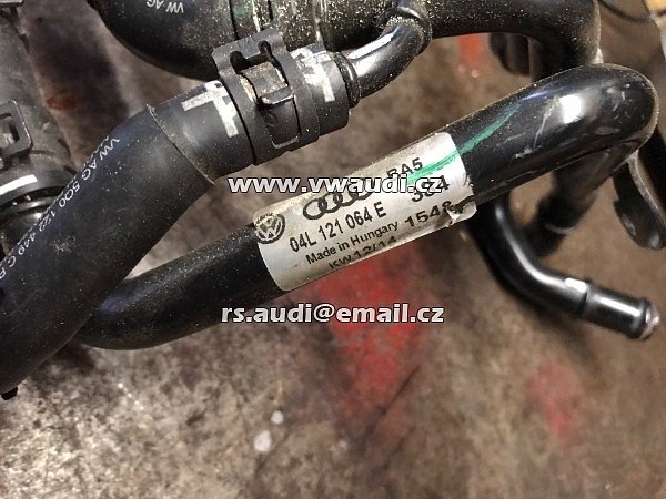 04L 121 064 E Hadice chladicí vody hadice chladicí kapaliny Audi A3 VW Golf 7  - 2
